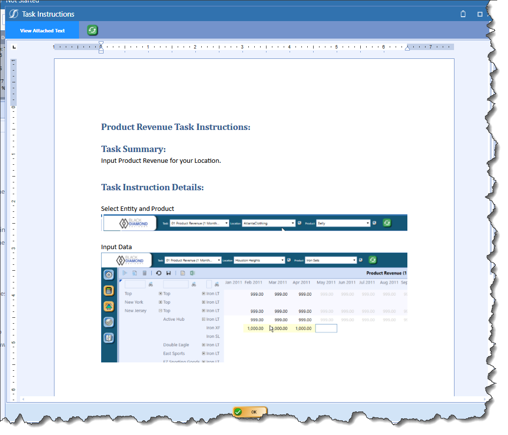 Graphical user interface, application, Word Description automatically generated